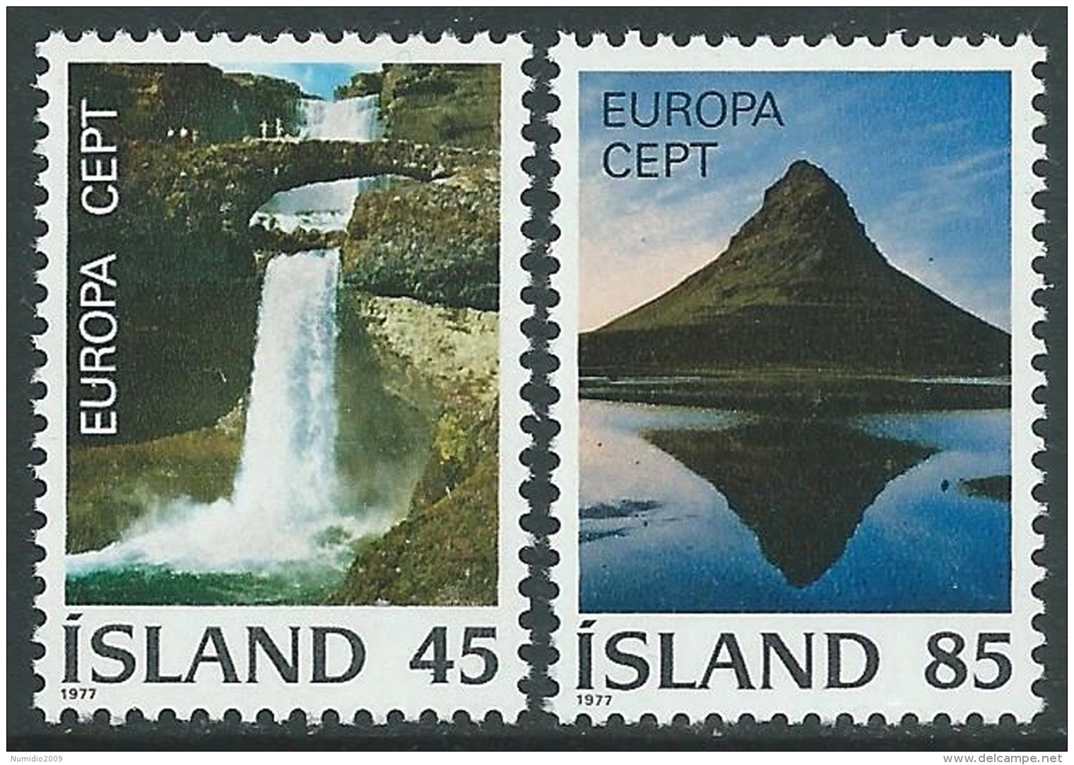 1977 EUROPA CEPT ISLANDA MNH ** - R36-3 - 1977