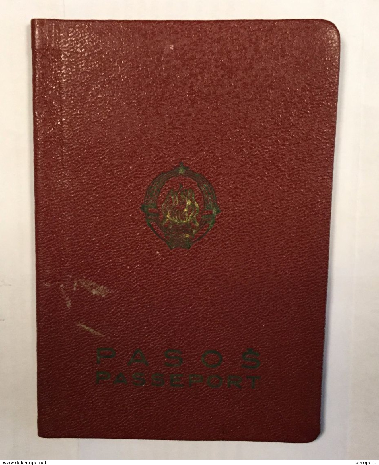 PASSEPORT PASSPORT  REISEPASS  1962.  YUGOSLAVIA  -   VISA TO: ITALIA  , AUSTRIA - Historische Dokumente