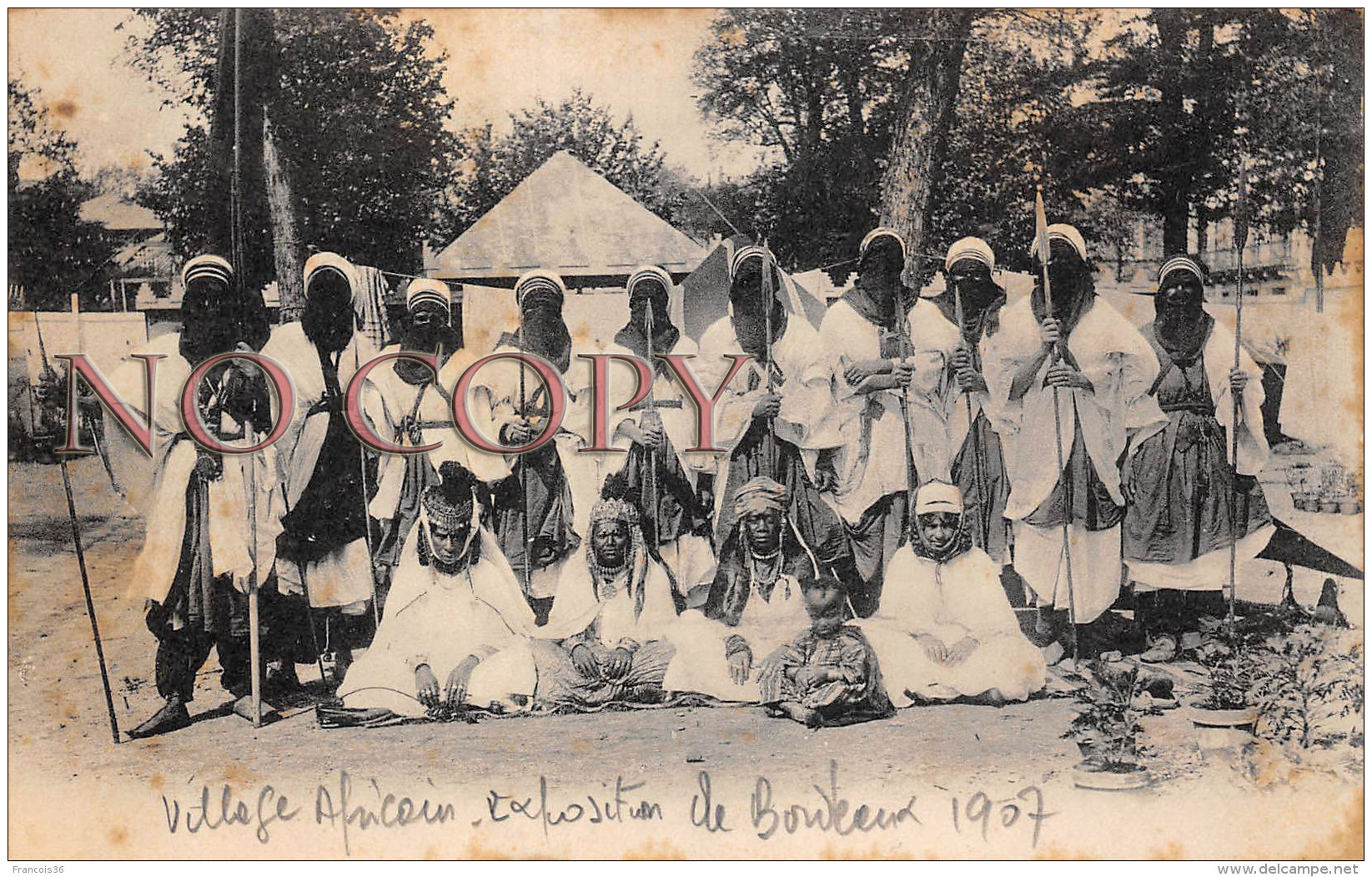 (33) Bordeaux - Exposition De Bordeaux 1907 - Village Africain - Bordeaux