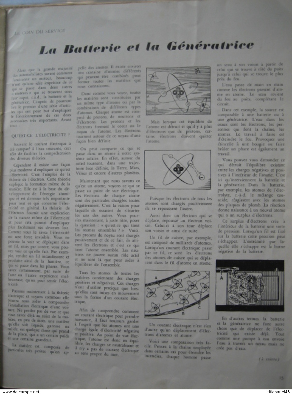 Revue CHRYSLER N°4 OCTOBRE 1956 - 16 PAGES