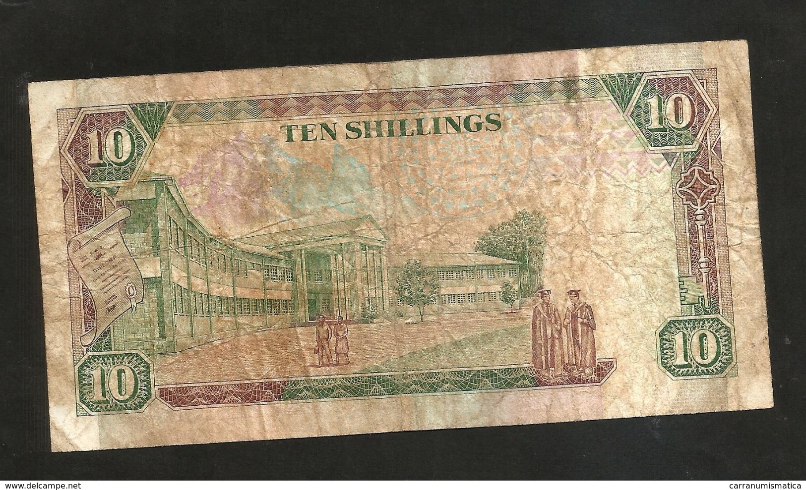 KENYA - CENTRAL BANK Of KENYA - 10 SHILLINGS (1993) - D. TOROITICH ARAP MOI - Kenia