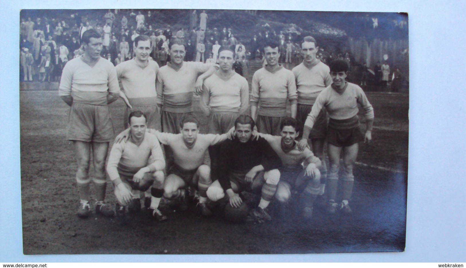 ISTRIA CROAZIA CROATIA FOTO CARTOLINA SQUADRA DI CALCIO FIUME SPORT SOCCER RIJEKA ANNI 40 - Croazia