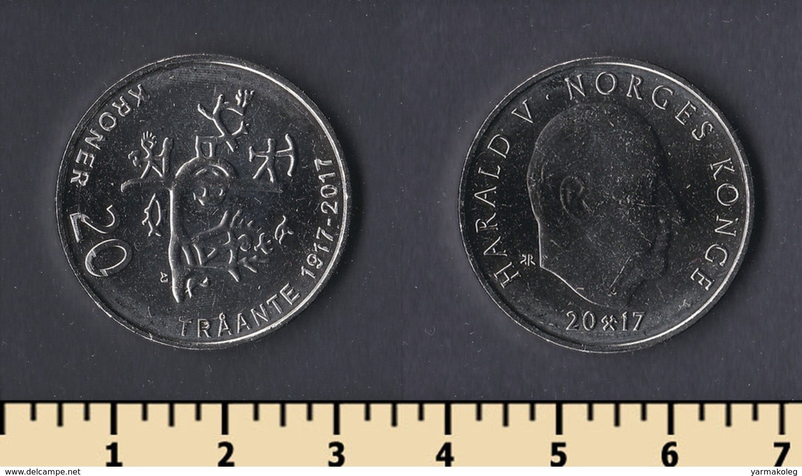 Norway 20 Krone 2017 - Norvège