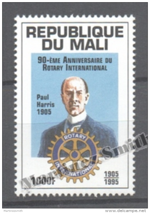 Mali 1995 Yvert 762, 90th Anniv Of Rotary International - MNH - Mali (1959-...)