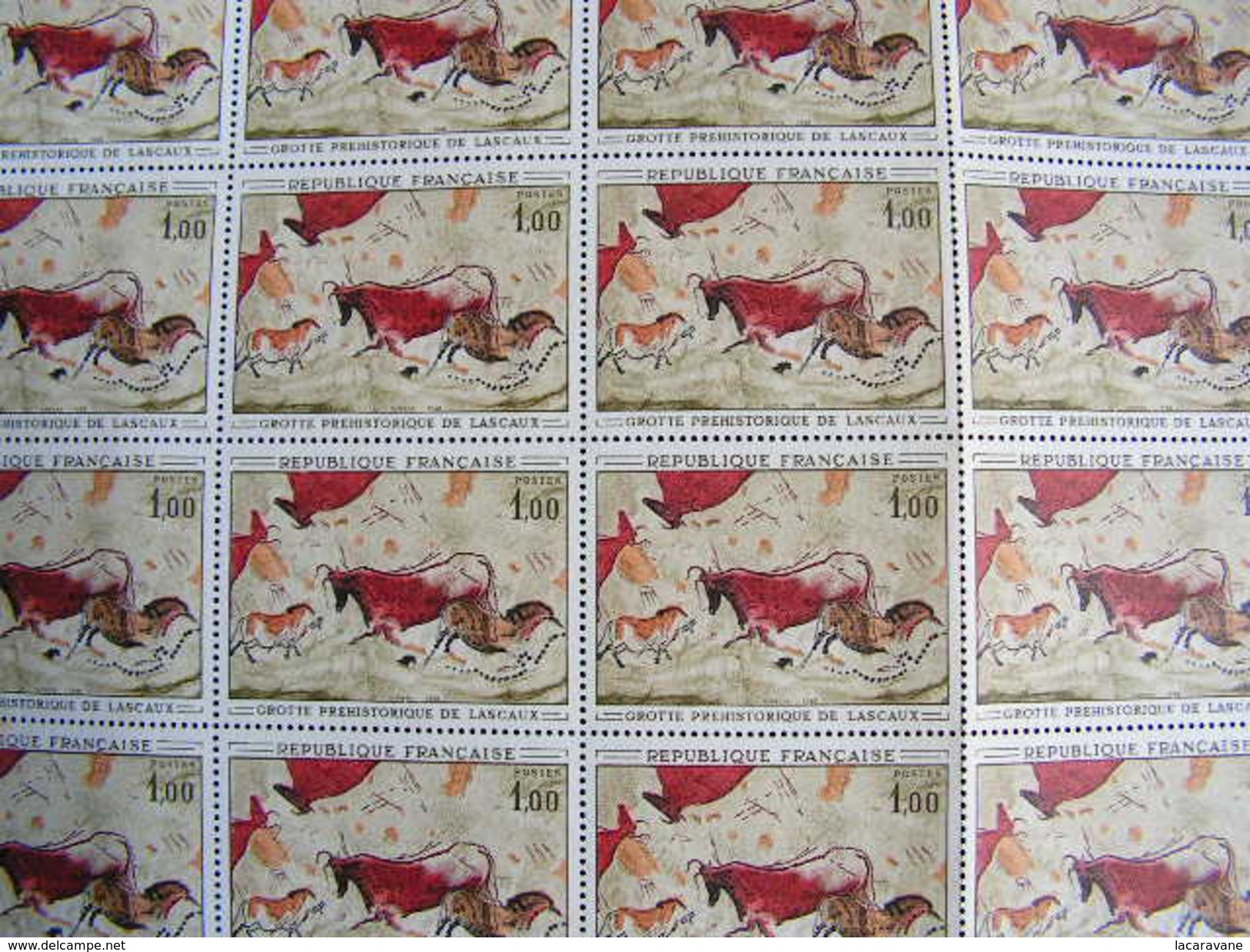 Bloc Feuillet Feuille Timbres Neuf  1555 Grotte Prehistorique De Lascaux - Neufs