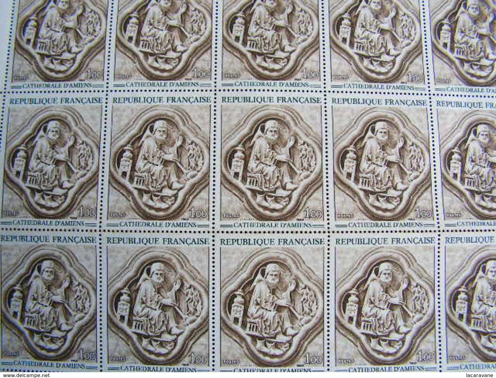 Bloc Feuillet Feuille Timbres Neuf  1586 Oeuvres D'art Cathedrale Amiens - Neufs