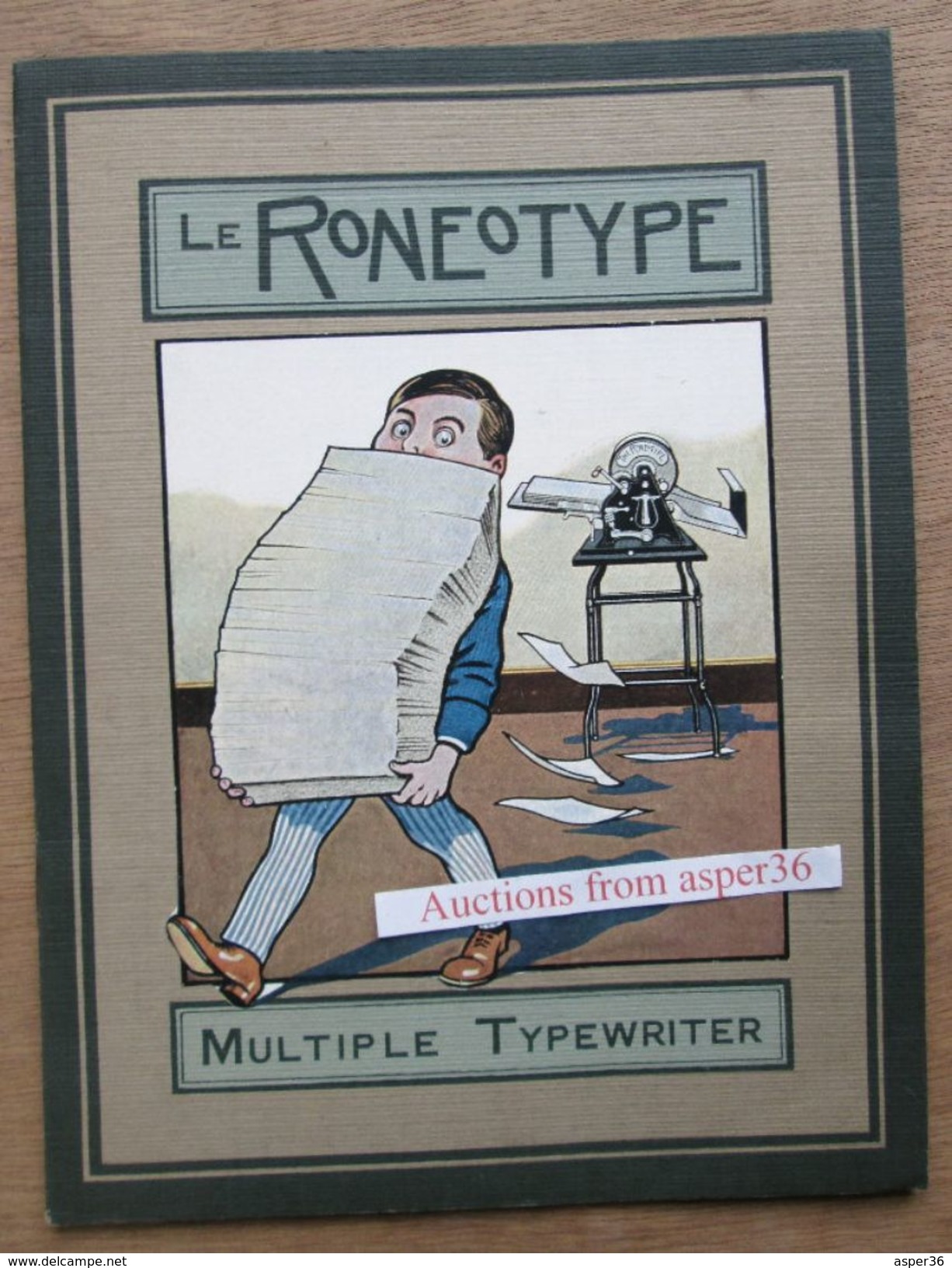 Catalogue "Le Roneotype, Multiple Typewriter, Romford, Essex, England" - Collezioni