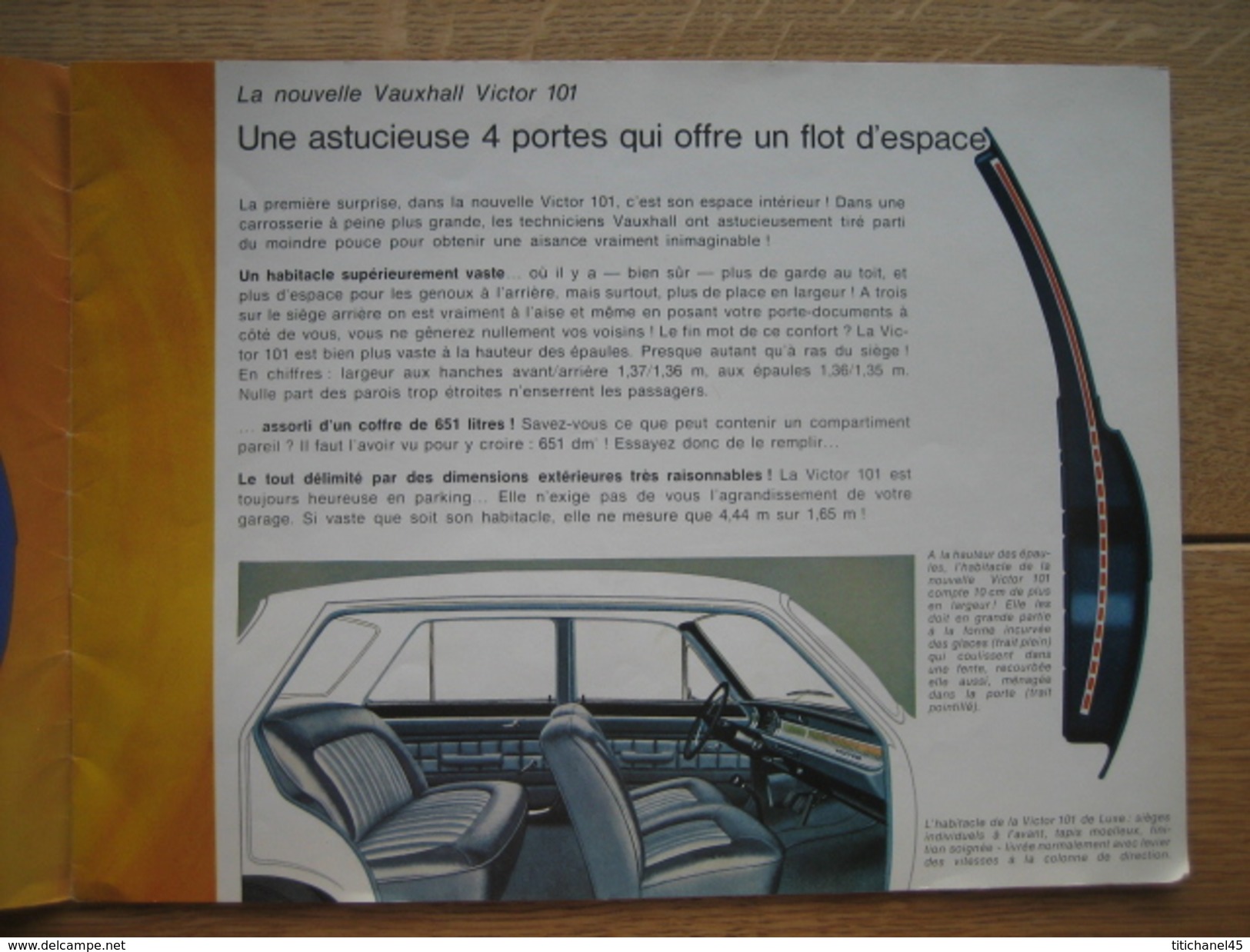 Catalogue Publicitaire De 1964 Automobile VAUXHALL VICTOR 101 - 20 PAGES - Voitures