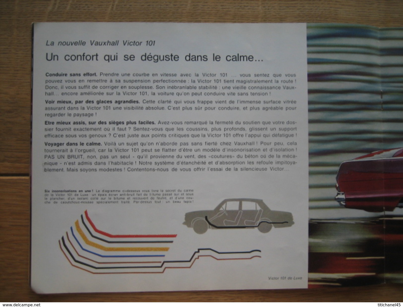 Catalogue publicitaire de 1964 automobile VAUXHALL VICTOR 101 - 20 PAGES