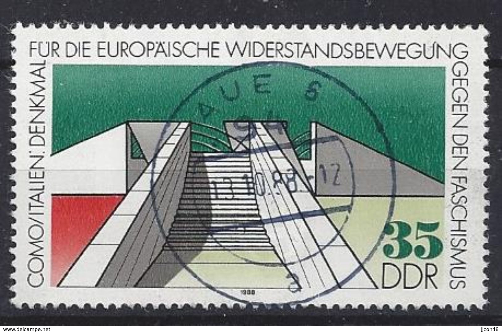 Germany (DDR) 1988  Internationale Mahn-und Gedenkstatten (o) Mi.3196 - Used Stamps