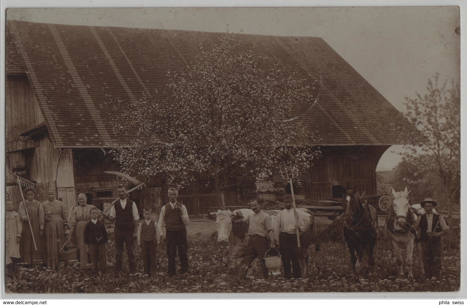 Beromünster Münster Luzern - Bauerhorf, Animee - Autres & Non Classés