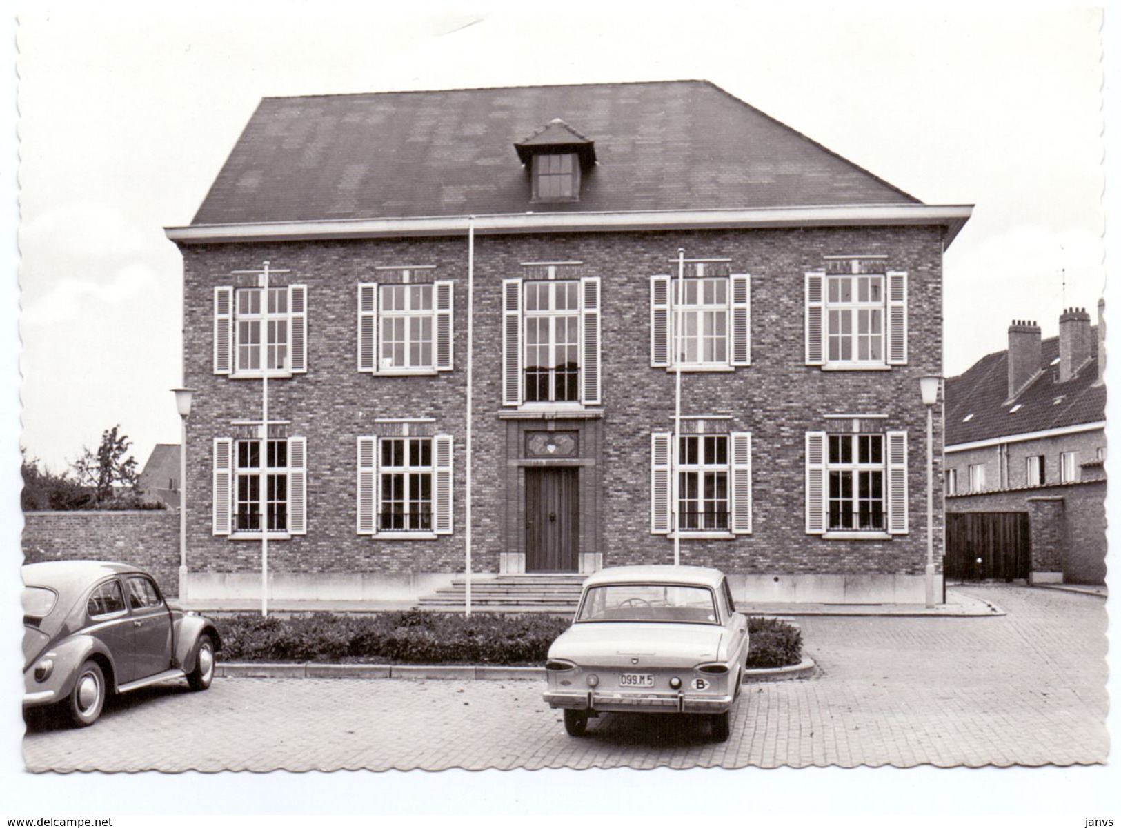 CP - Foto Photo - Bazel - Gemeentehuis - Oldtimer - Kruibeke