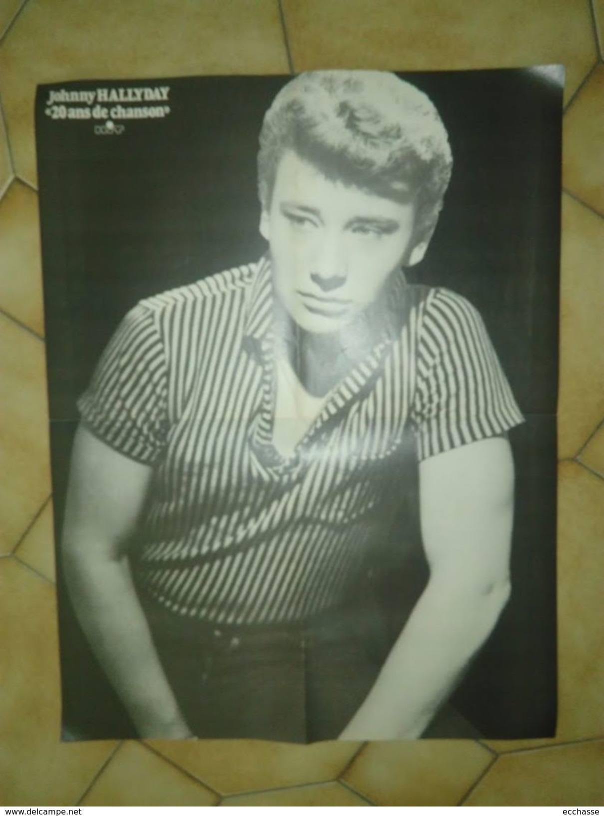 Poster Laurent Voulzy Johnny Hallyday Hit - Manifesti & Poster