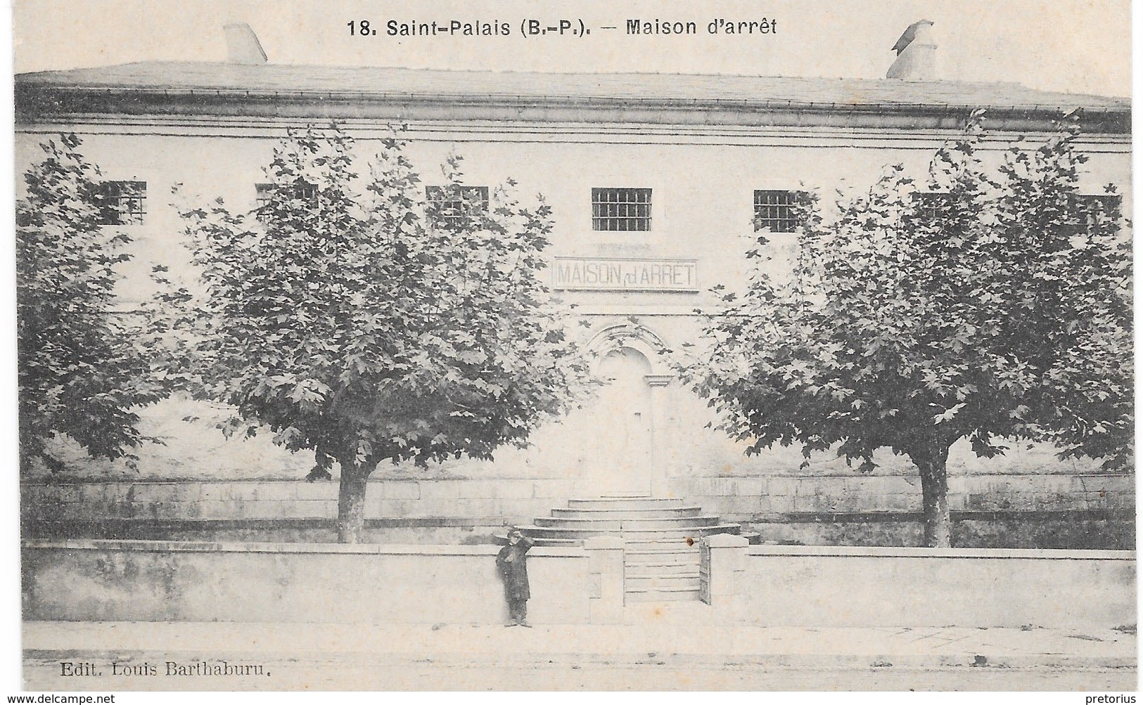 SAINT-PALAIS. MAISON D'ARRET - Saint Palais