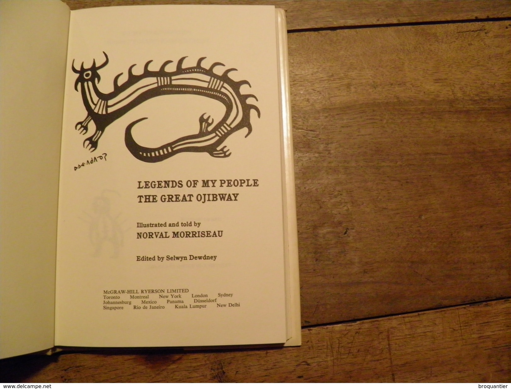 Legends Of My People The Great Ojibway. 1965 - Canada