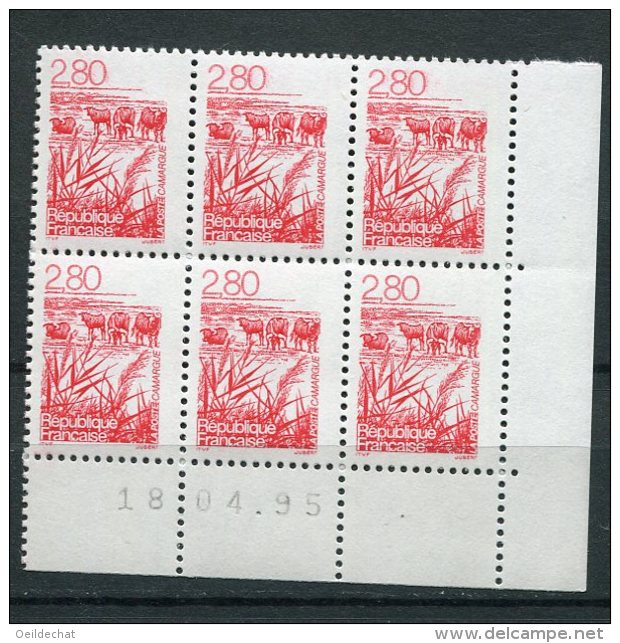 5416   FRANCE   N°  2952**     2f 80 Rouge : Camargue  Du  18/4/95   SUPERBE - 1990-1999