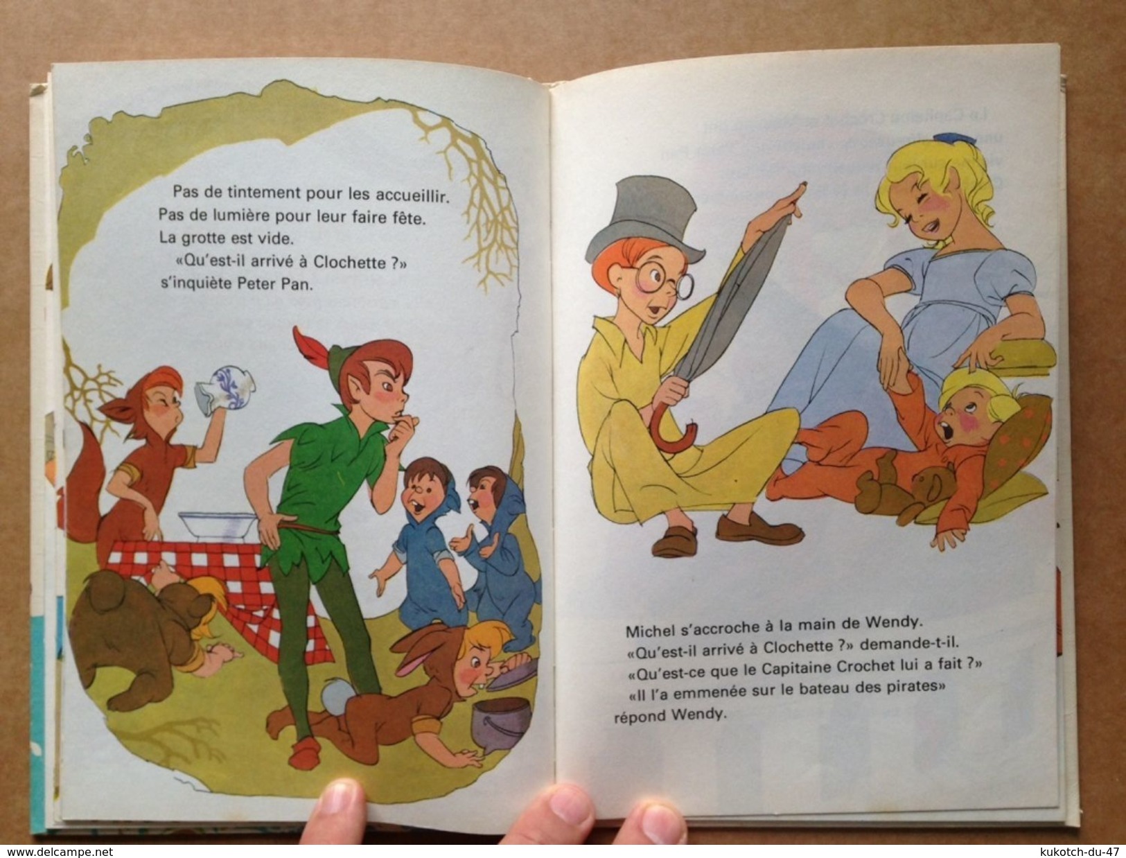 Disney - Mickey Club du livre - Peter Pan et le Capitaine Crochet (1981)