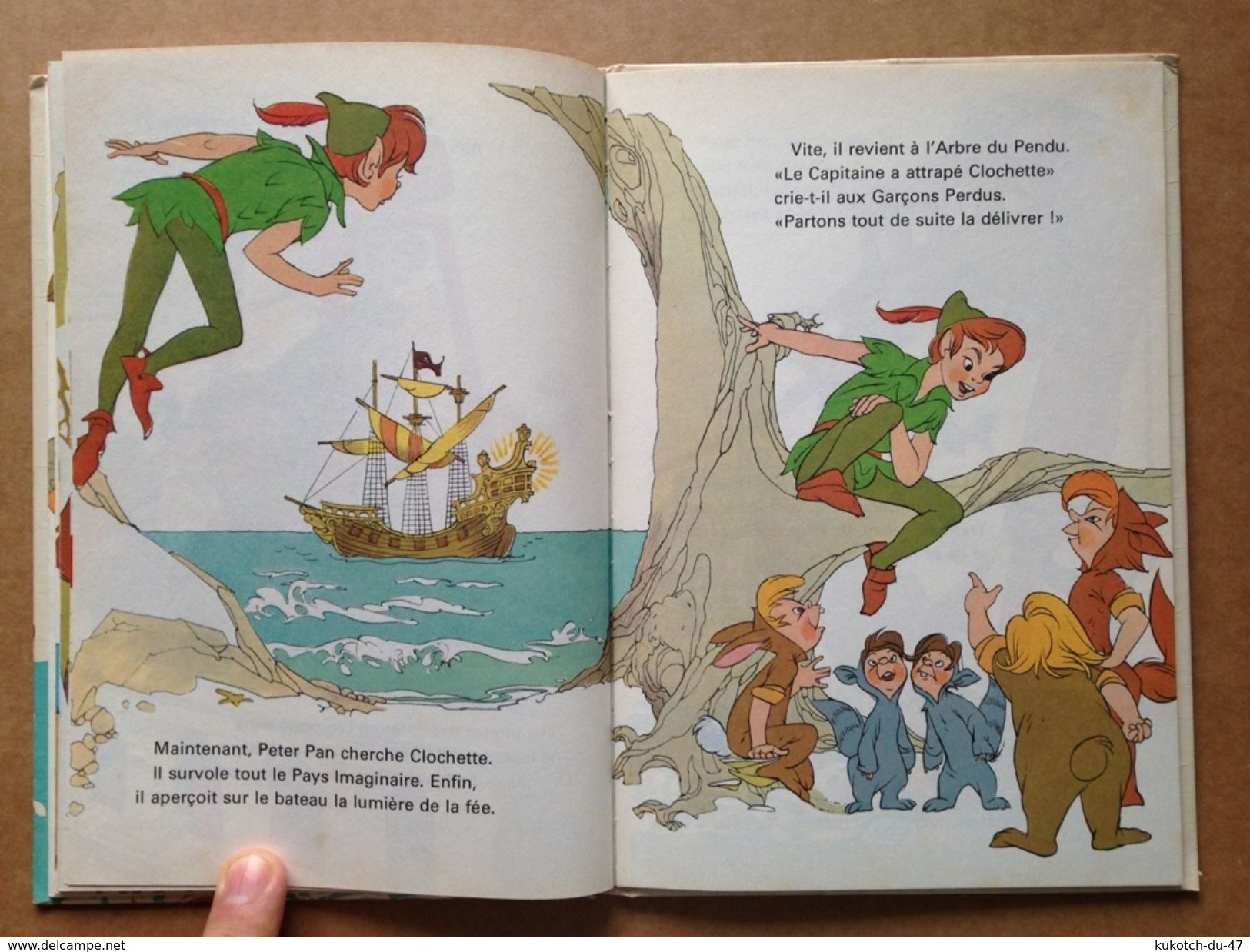 Disney - Mickey Club du livre - Peter Pan et le Capitaine Crochet (1981)