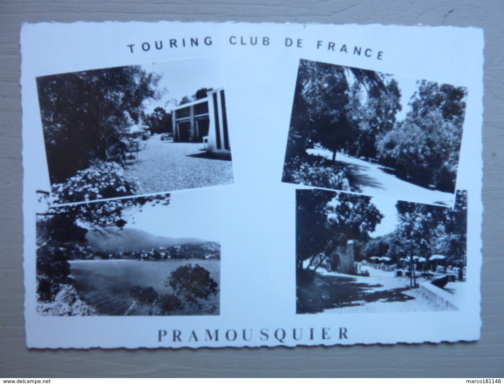 PRAMOUSQUIER CAP NEGRE - Village De Vacances Du TCF - Touring Club De France - Autres & Non Classés