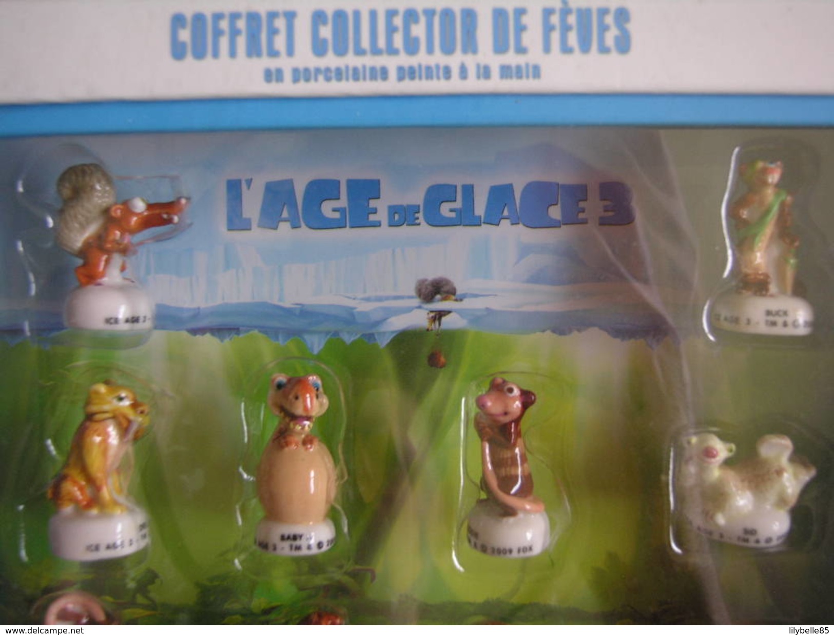 Coffret Collector Série Complète De 10 Fèves Dont 2 Hors Série L' AGE DE GLACE 3 ( Feve ) - Dessins Animés