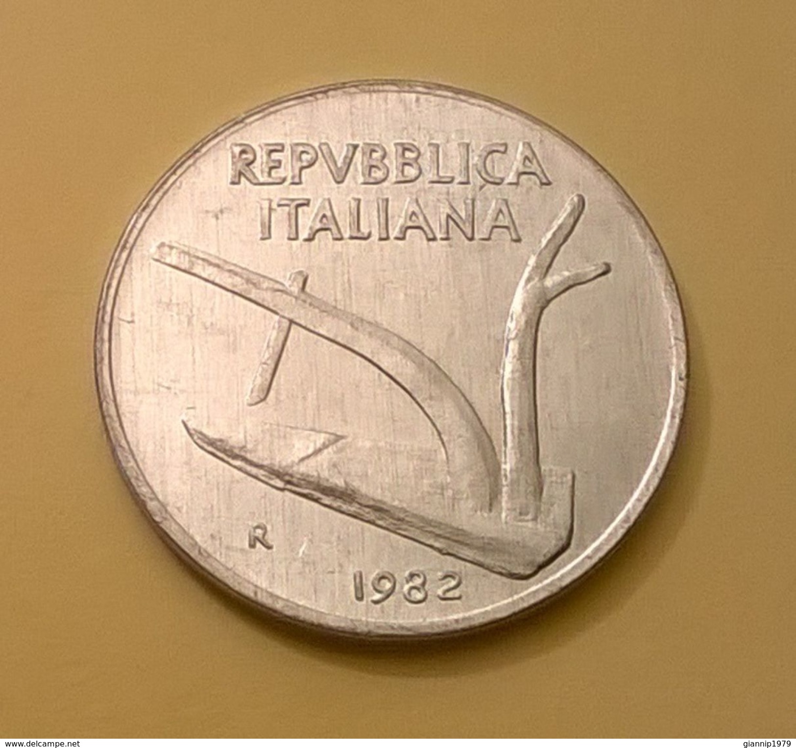 REPUBBLICA ITALIANA ITALY MONETA 10 LIRE 1982 OTTIMA CONSERVAZIONE QFDC - 10 Lire