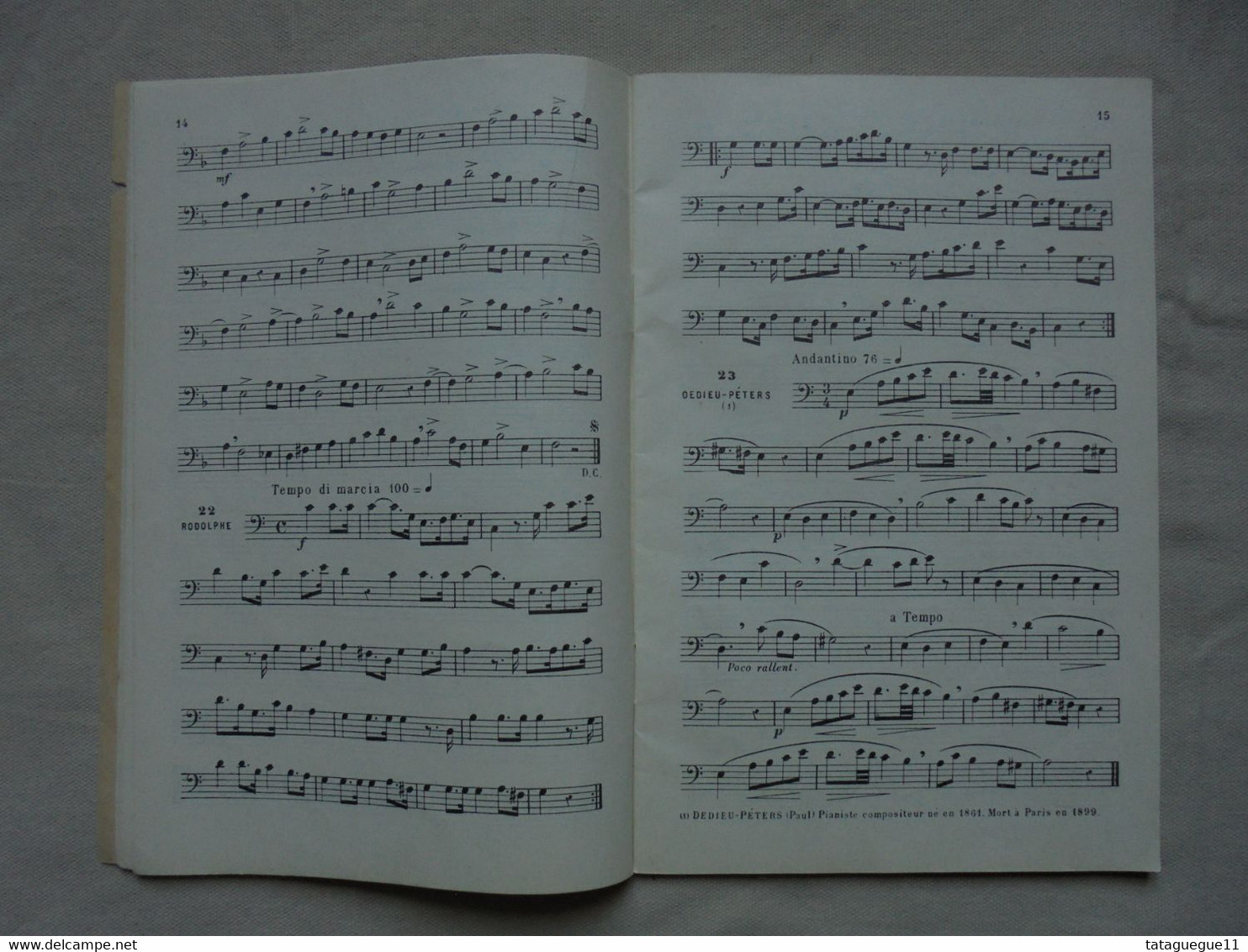 Ancien - Livret Solfège Des Solfèges Pour Voix De Soprano Années 10 - Unterrichtswerke