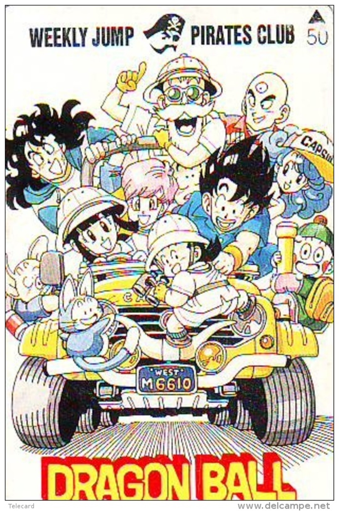 MANGA * Carte Prépayée Japon * WEEKLY JUMP (15.109) CARD JAPAN * MOVIE * FILM * ANIME * CINEMA - Cinéma