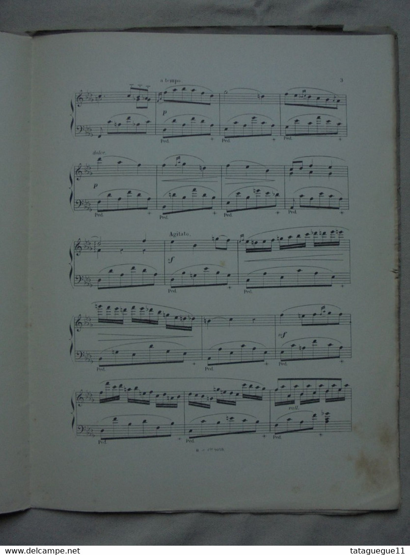 Ancien - Partition IDYLLE pour piano par Ch. Neustedt Op. 22