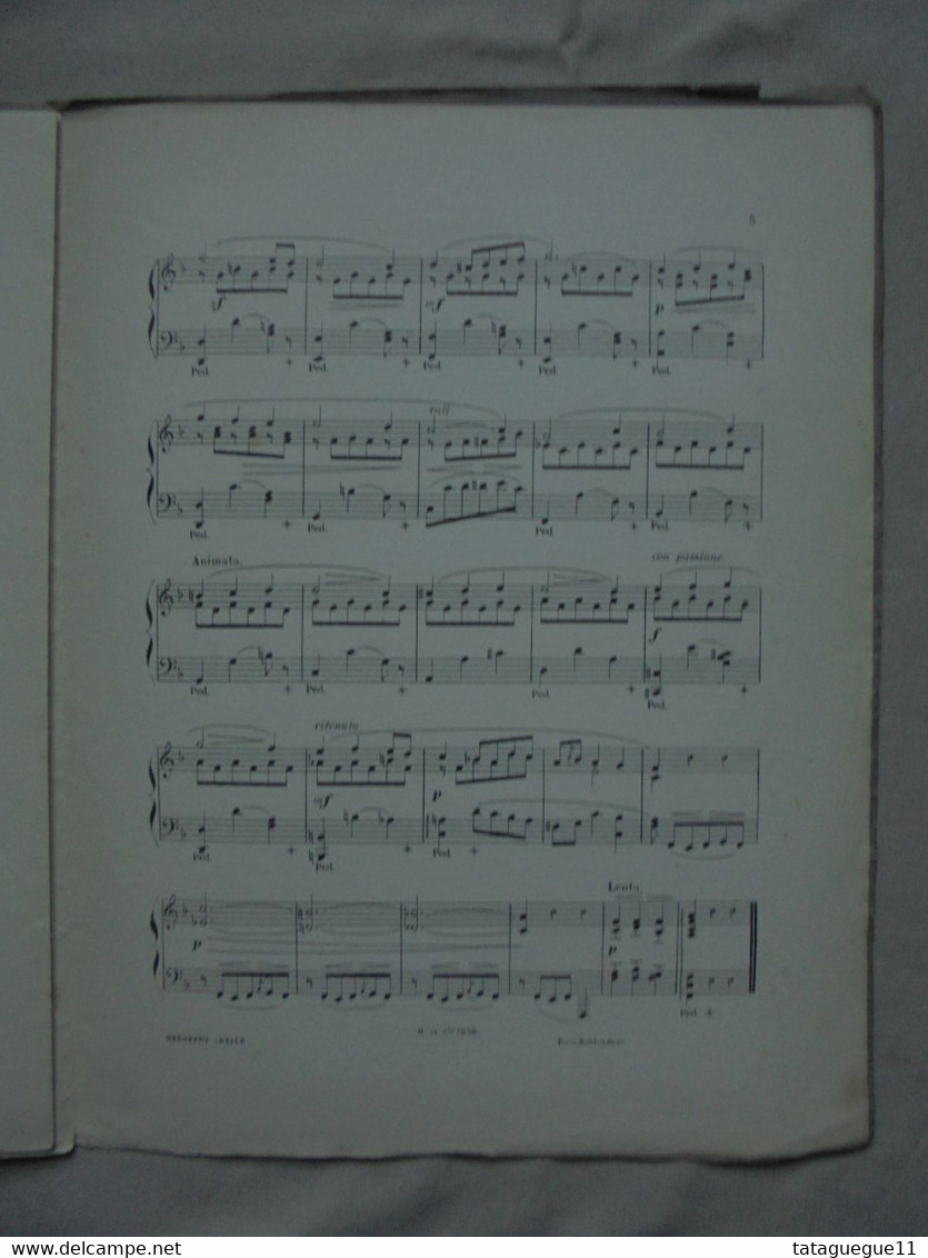 Ancien - Partition IDYLLE pour piano par Ch. Neustedt Op. 22