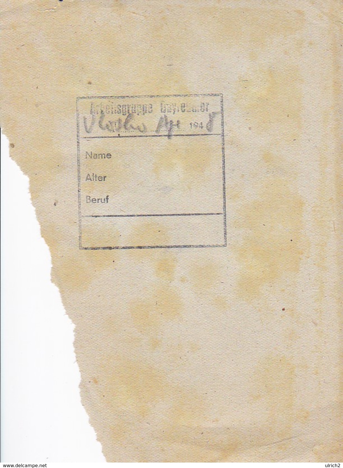 Scherenschnitt Von 1948 (31254) - Papel Chino