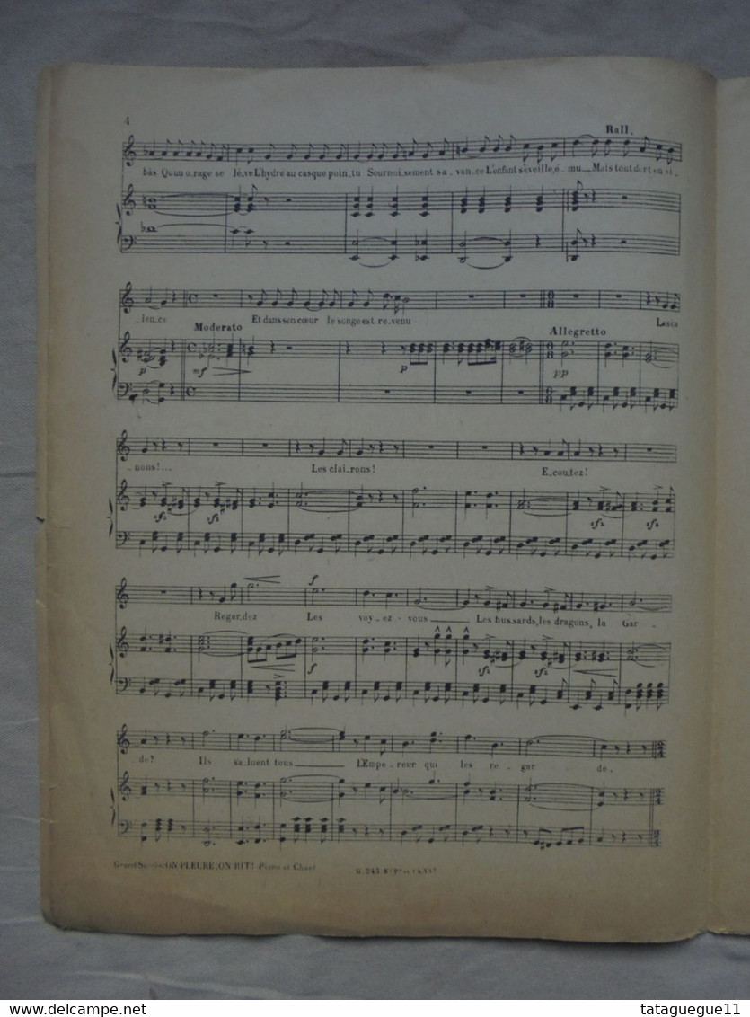 Ancien - Partition LE RÊVE PASSE Par Ch. Helmer & G. Krier 1918 - Strumenti A Tastiera