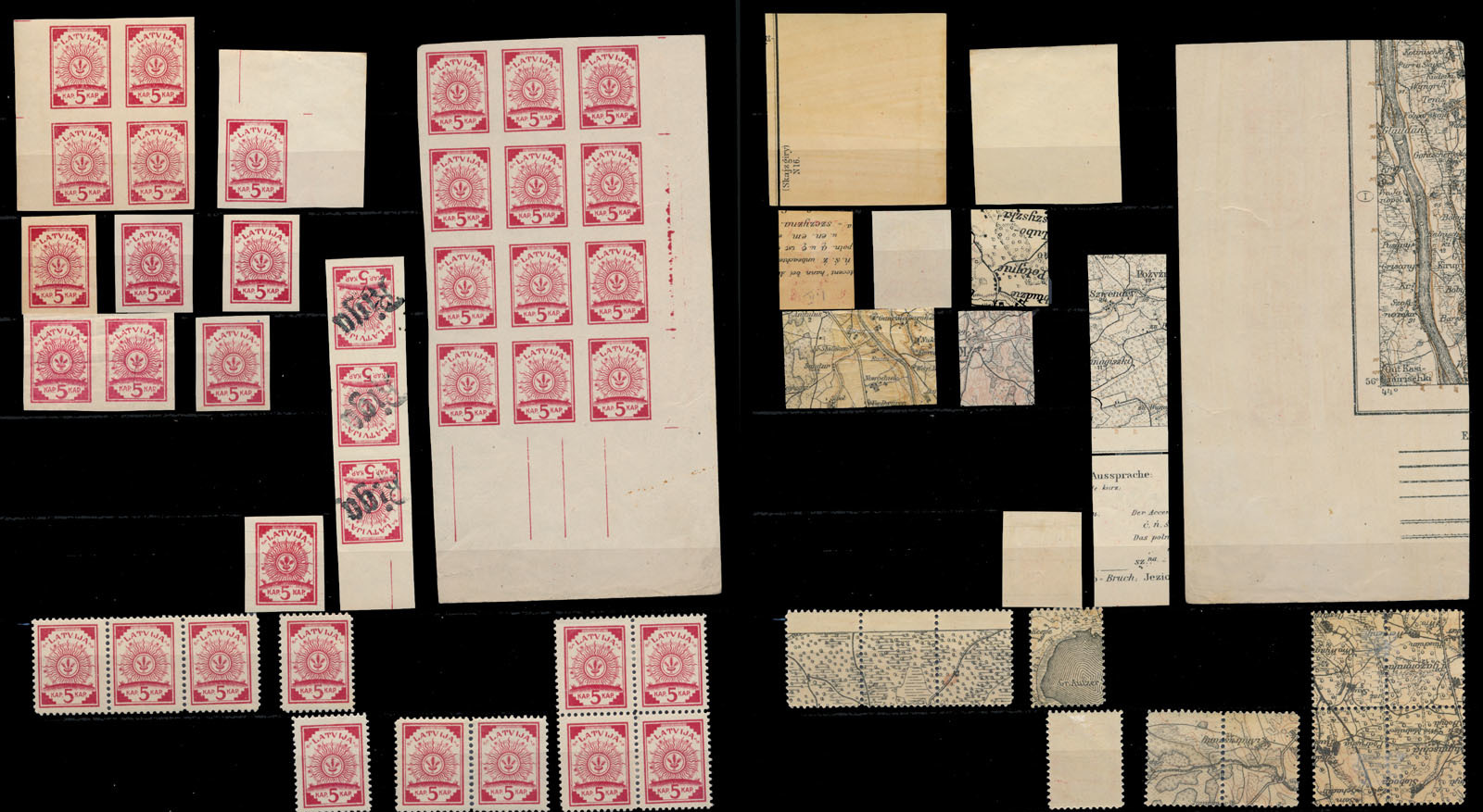 #185 Latvia - Beautiful Collection In Black Stockbook, 1918-40, Over 1200 Mint Stamps And 4 Souvenir Sheets - Latvia