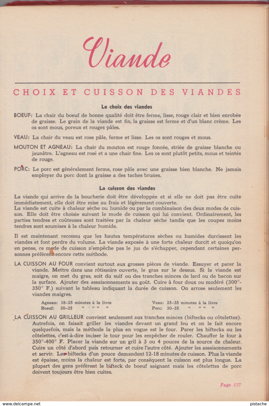 Vintage 1945 - Livre de Cuisine Purity 1945 - 875 Recettes Éprouvées (Flour Mills) -