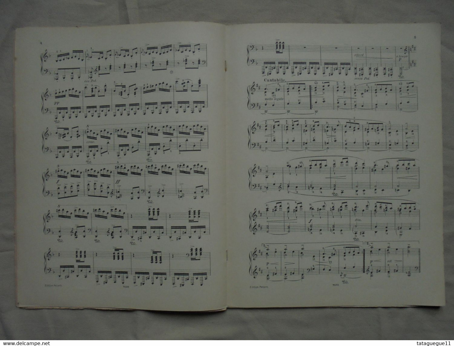 Ancien - Partition Danses Norvégiennes De Grieg Pour Piano - Keyboard Instruments