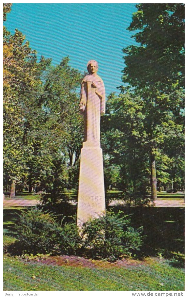 Indiana Notre Dame University Our Lady Statue - South Bend