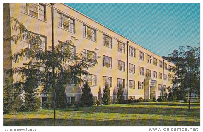 Indiana Evansville Moore Hall Residence For Women 1971 - Evansville