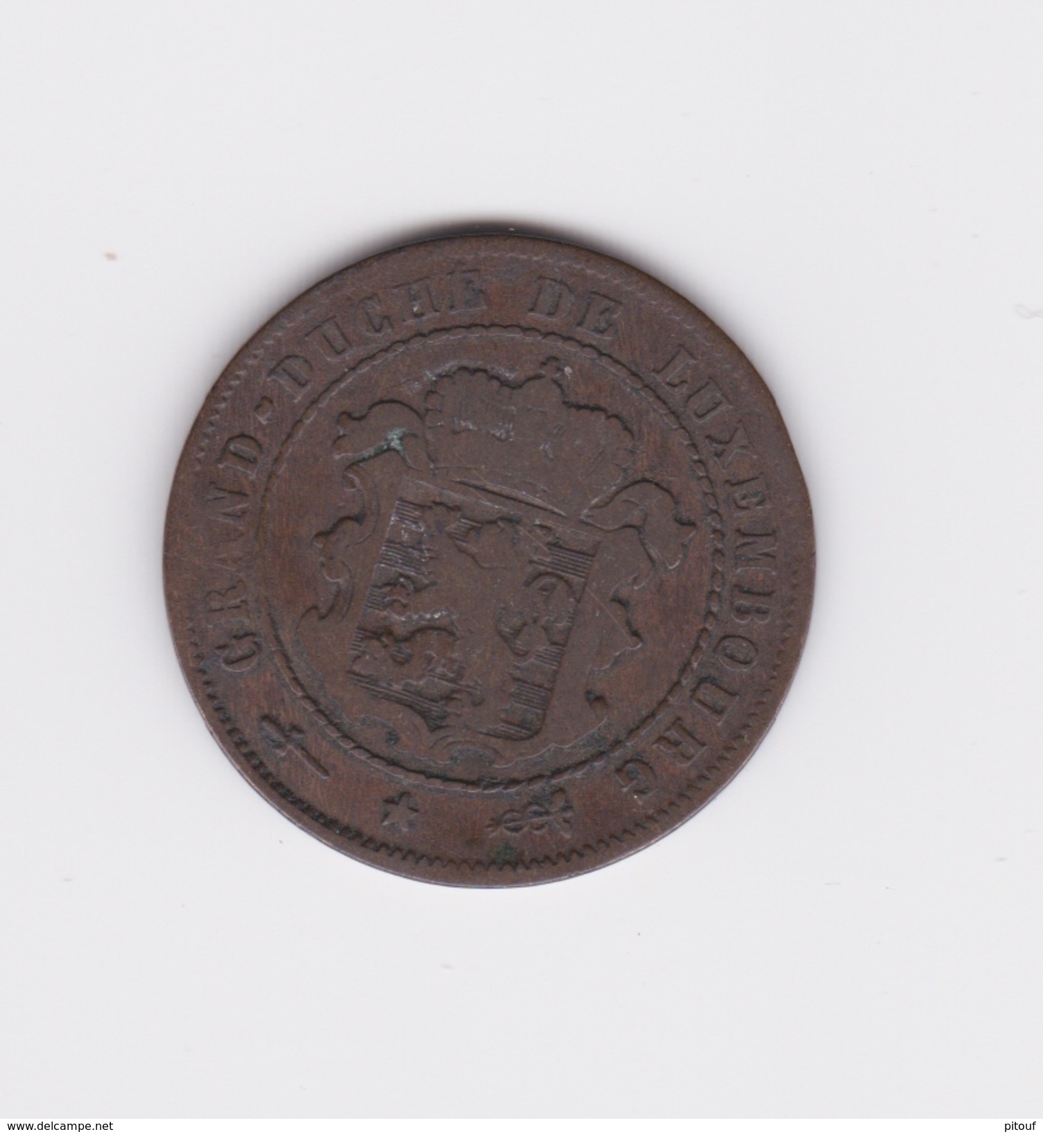 2  1/2 Centimes 1854 Luxembourg  TB/ TTB - Luxembourg