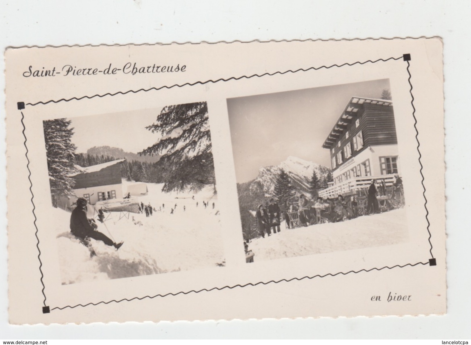 38 - SAINT PIERRE DE CHARTREUSE / CHALET MERLIN GERIN EN HIVER - Saint-Pierre-d'Entremont