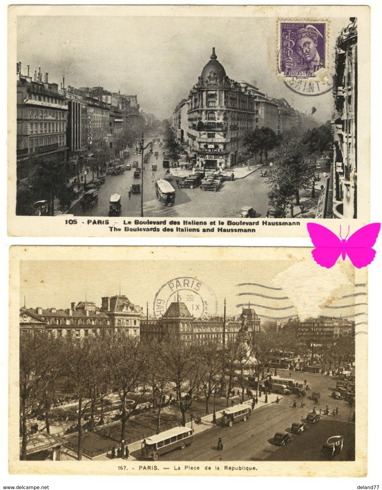 PARIS - LOT De 39 Cartes - Lotes Y Colecciones