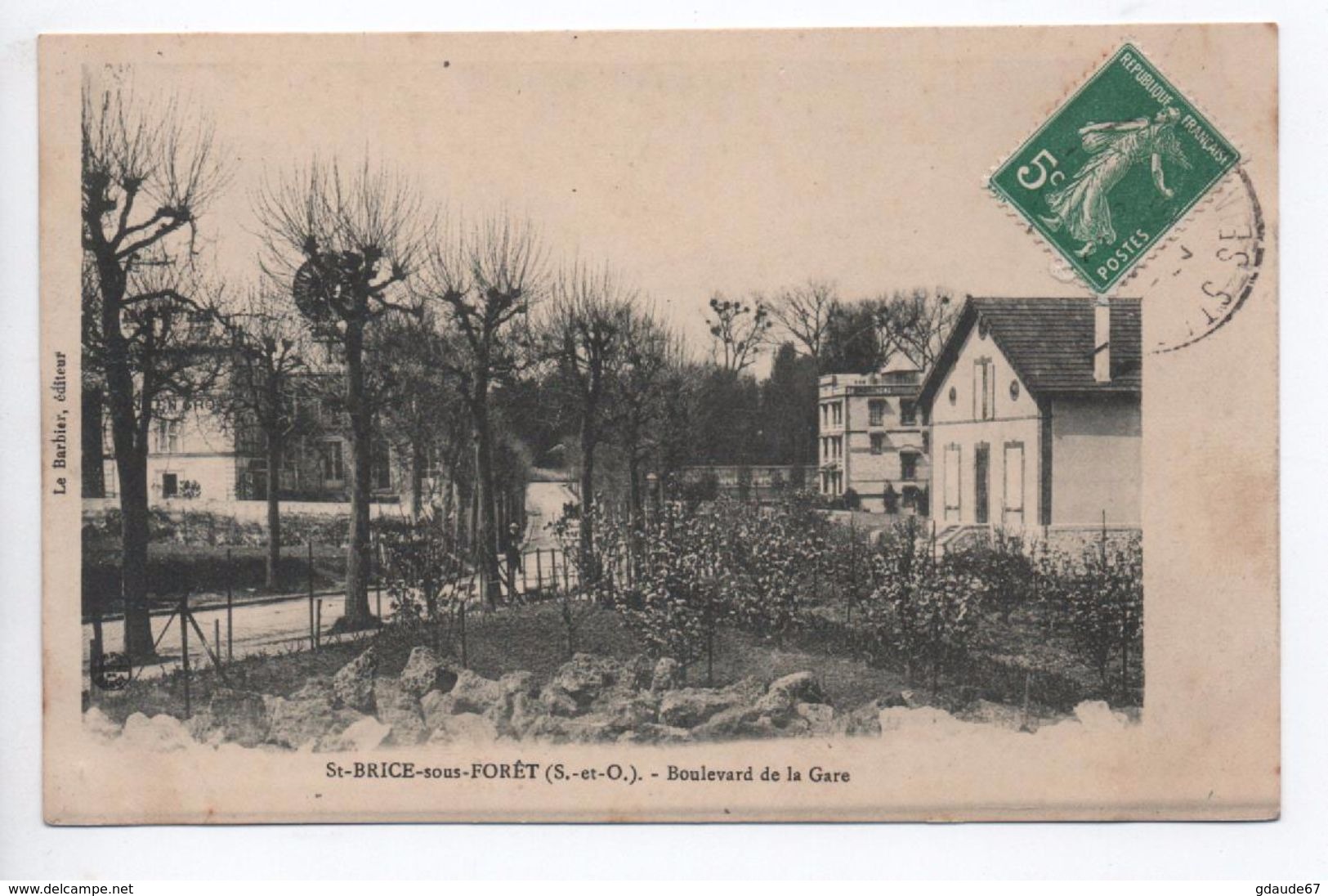 SAINT BRICE SOUS FORET (95) - BOULEVARD DE LA GARE - Saint-Brice-sous-Forêt