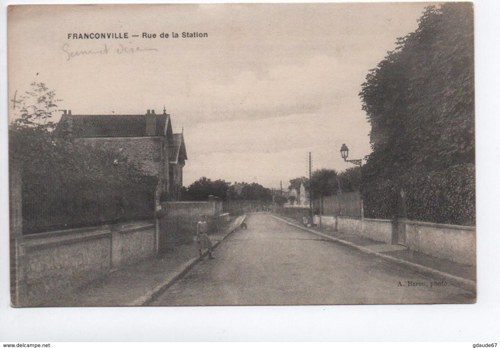 FRANCONVILLE (95) - RUE DE LA STATION - Franconville