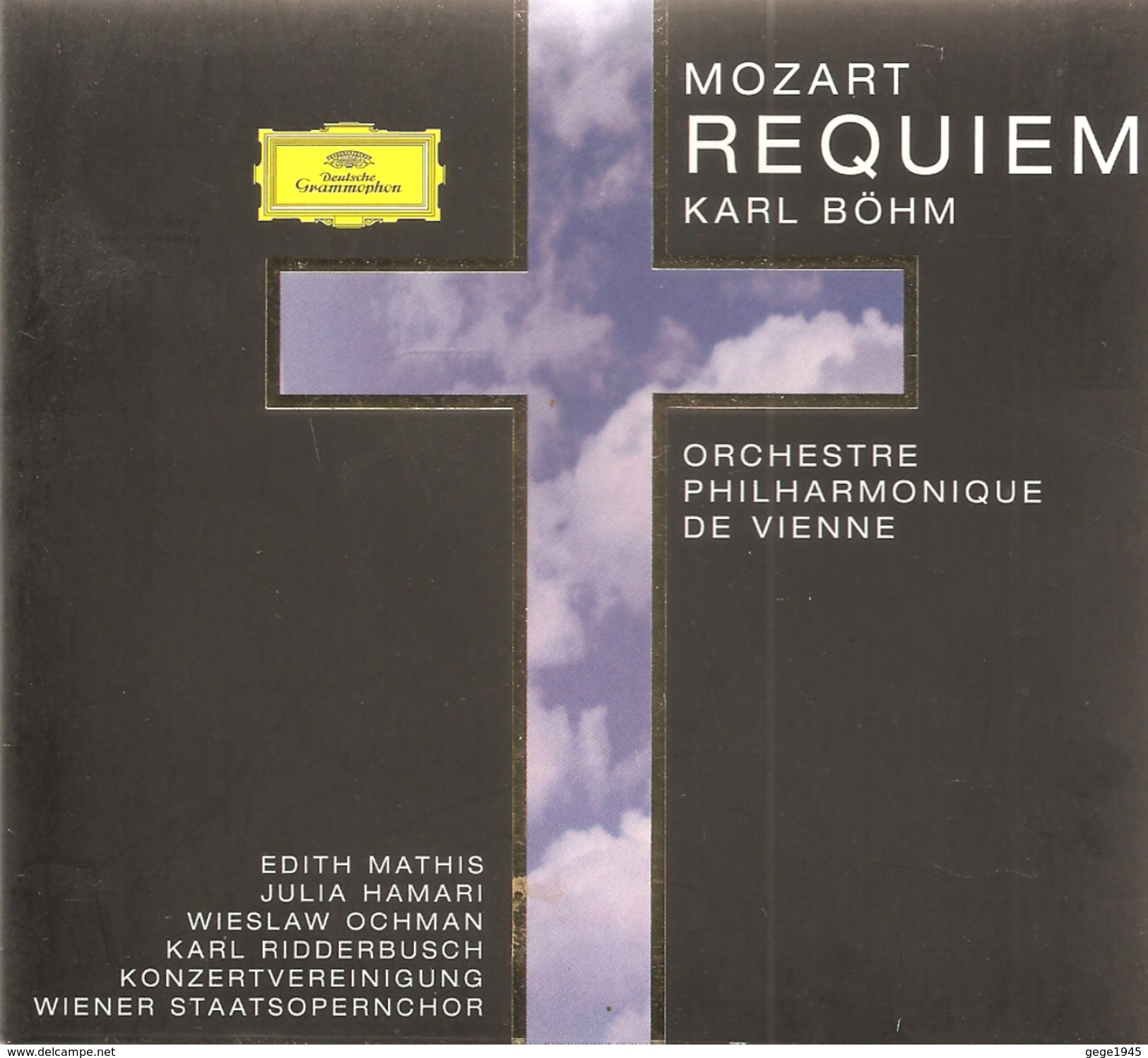 CD    Mozart  "  Requiem  "  Par  Karl  Böhm   -  De  2000   Avec  12  Titres - Klassik