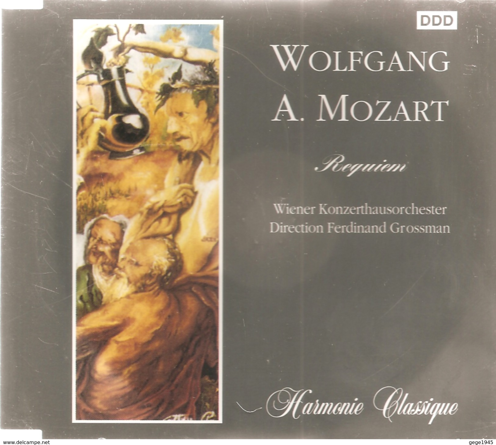 CD    Mozart   "  Requiem  -en Ré Mineur   "  Par  Wiener  Konzerthausorchester  De 1993  Avec  14  Titres - Klassik