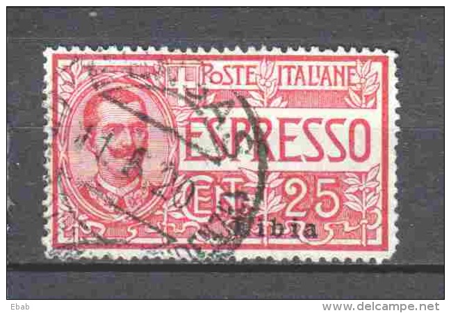 Italian Libya 1915 Mi 21 Canceled - Libia