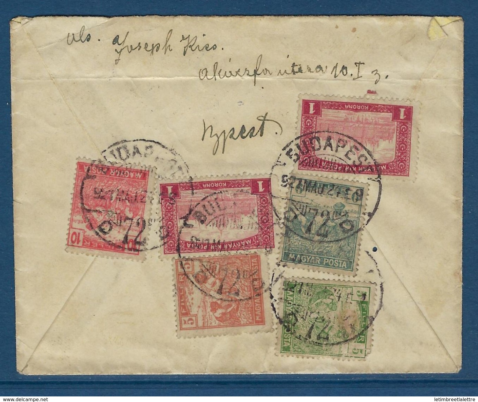 Censure D'hongrie Pour La Tchéco - Postmark Collection