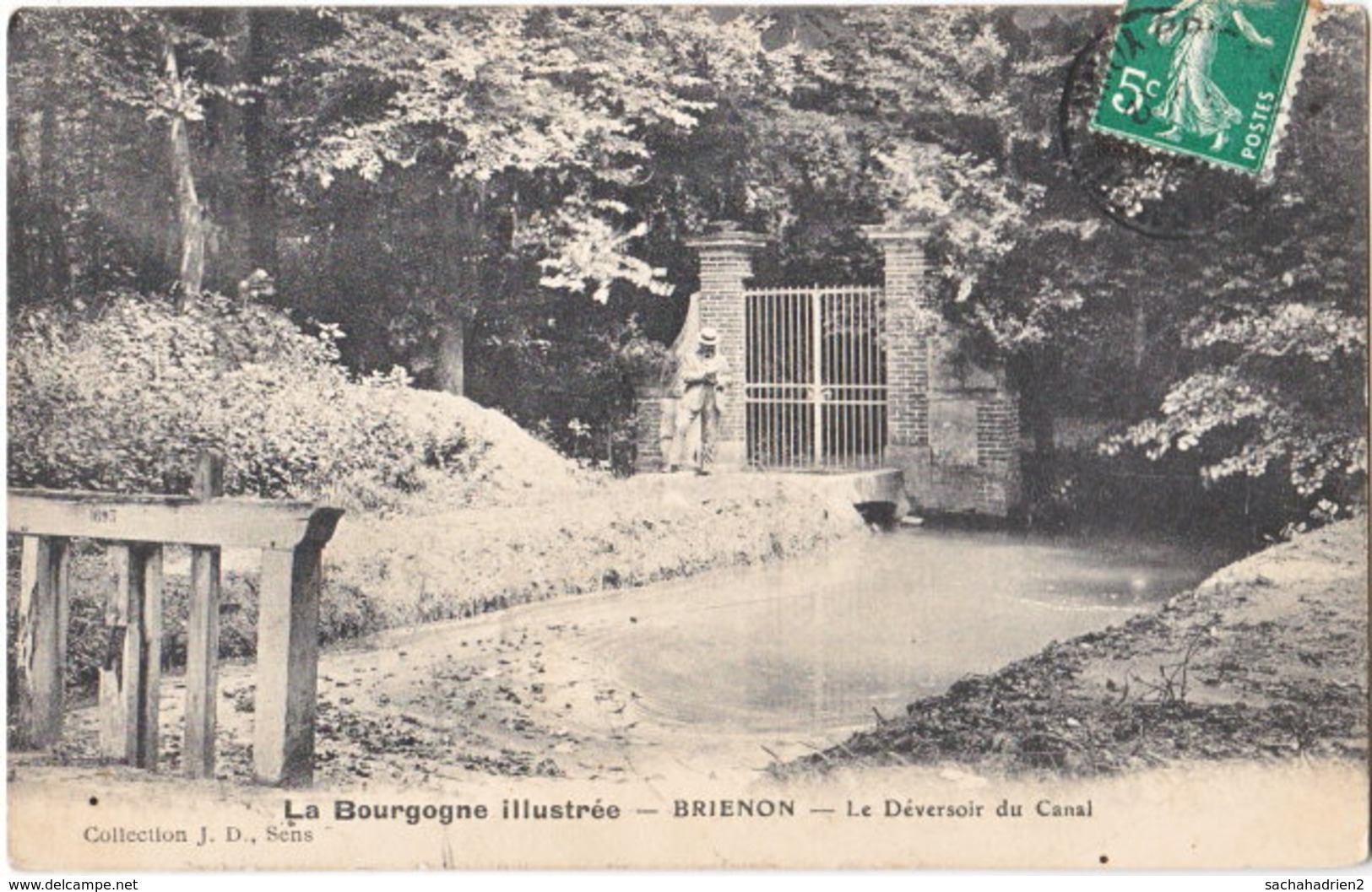 89. BRIENON. Le Déversoir Du Canal - Brienon Sur Armancon