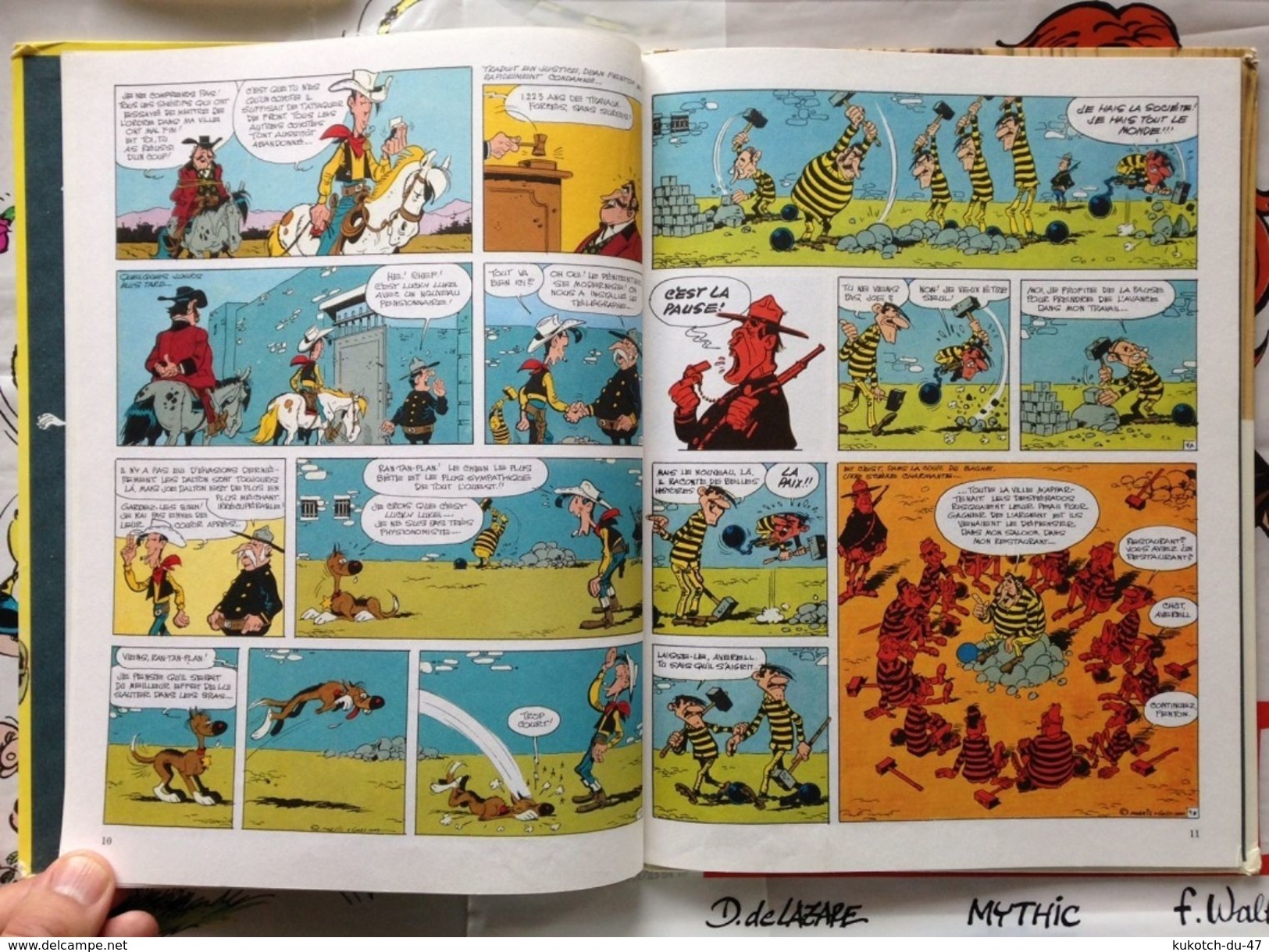 BD Lucky Luke - Dalton City - Morris (1979)