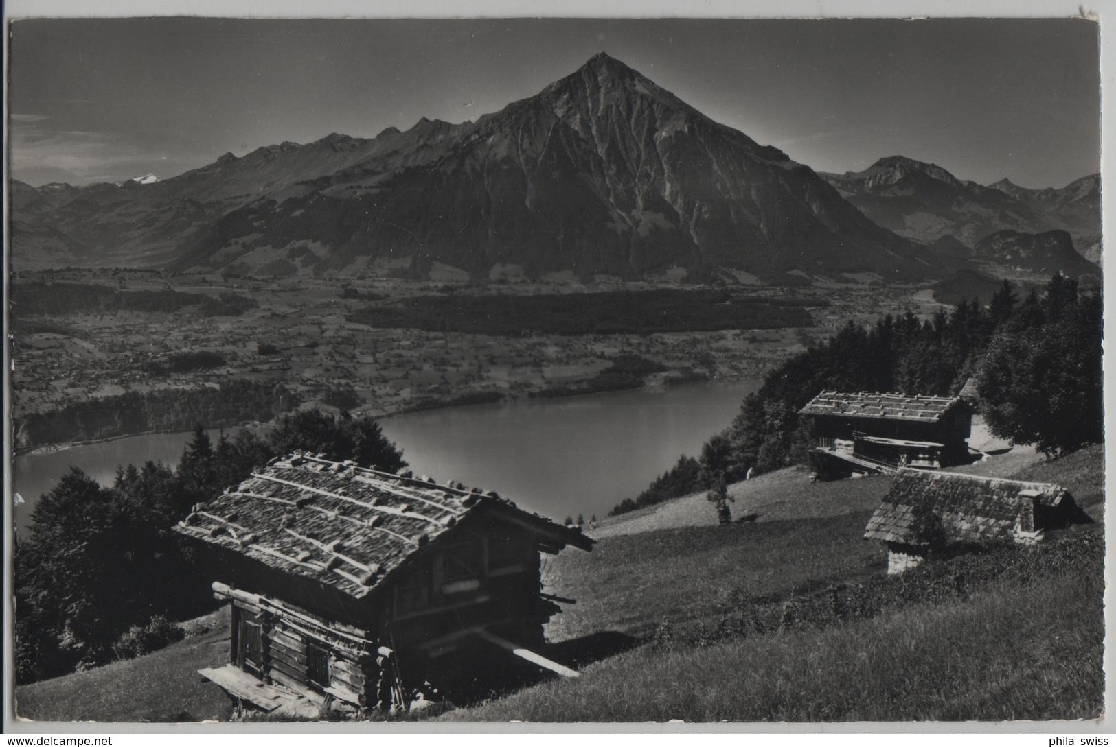 Beatenberg - Blick Auf Niesen Und Thunersee - Photo: E. Gyger No. 12615 - Beatenberg