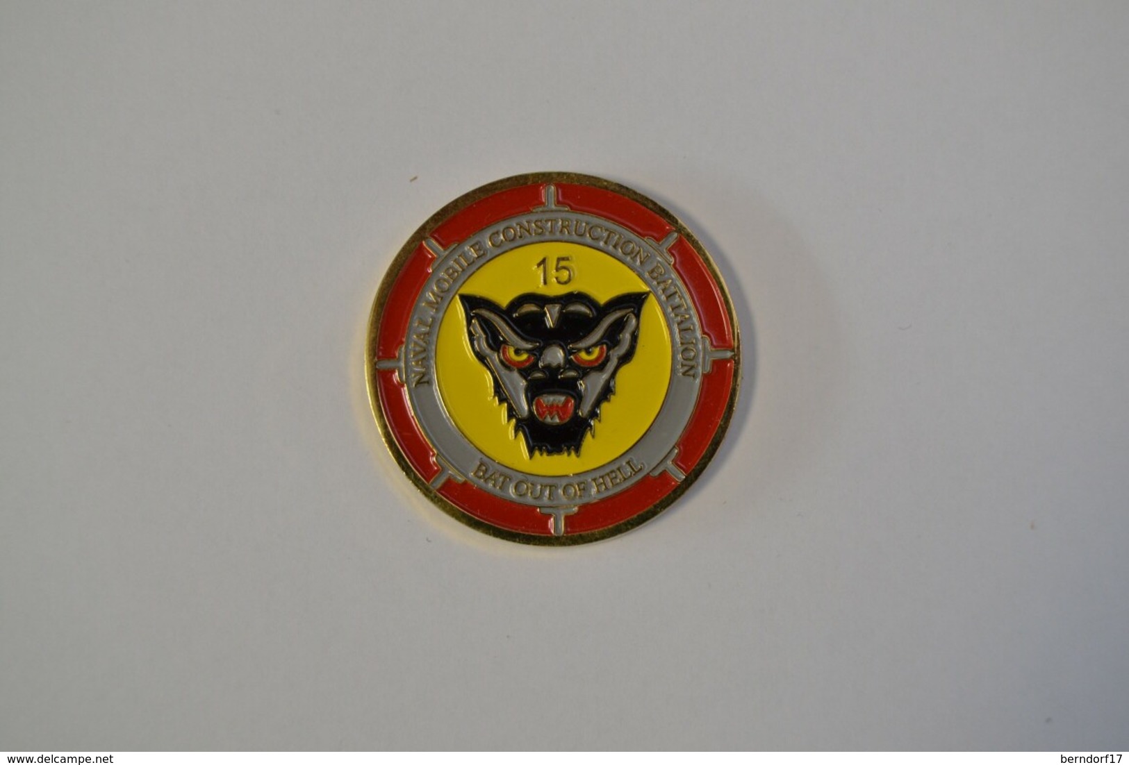 US NAVY SEABEES CHALLENGE COIN - Verenigde Staten