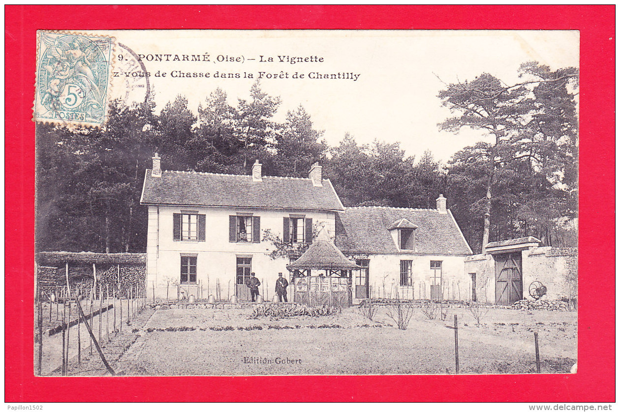 F-60-Pontarme-01A99  La Vignette, Rendez Vous De Chasse Dans La Forêt De Chantilly, Cpa - Other & Unclassified